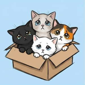 Котики ищут дом